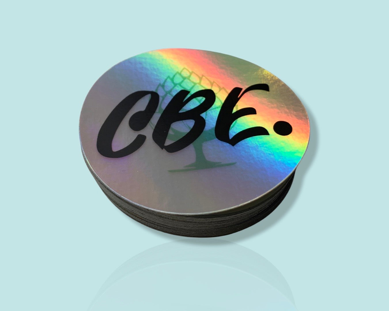 CBE Holographic Sticker